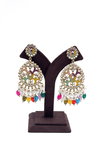RPS Elegant Ethnic Pearl And Kundan Earrings Wholesale Market In Surat